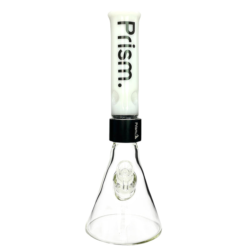 Prism Pipes 14” White Prism Beaker Bong