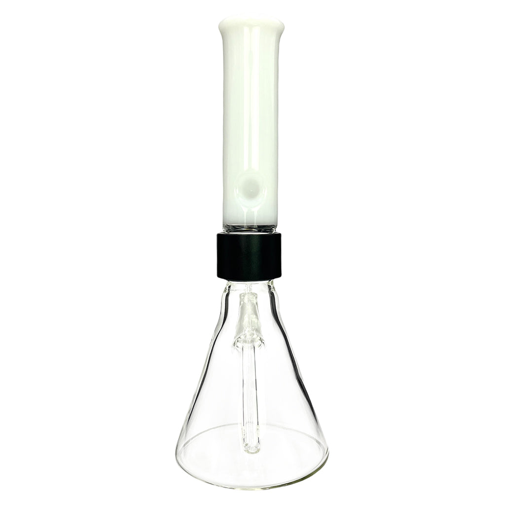 Prism Pipes 14” White Prism Beaker Bong