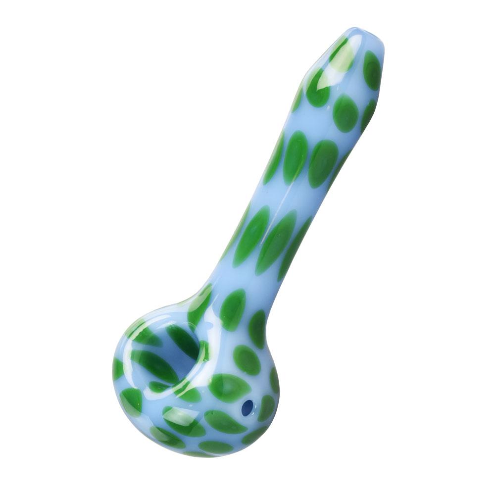 Pulsar Animal Spots Spoon Pipe Green & Blue