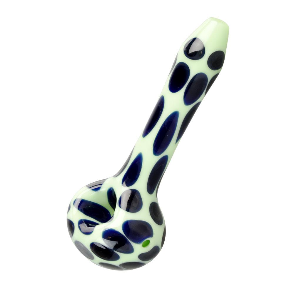 Pulsar Animal Spots Spoon Pipe Purple & Green