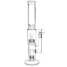 Pulsar Double Stereo Matrix Perc Bong White