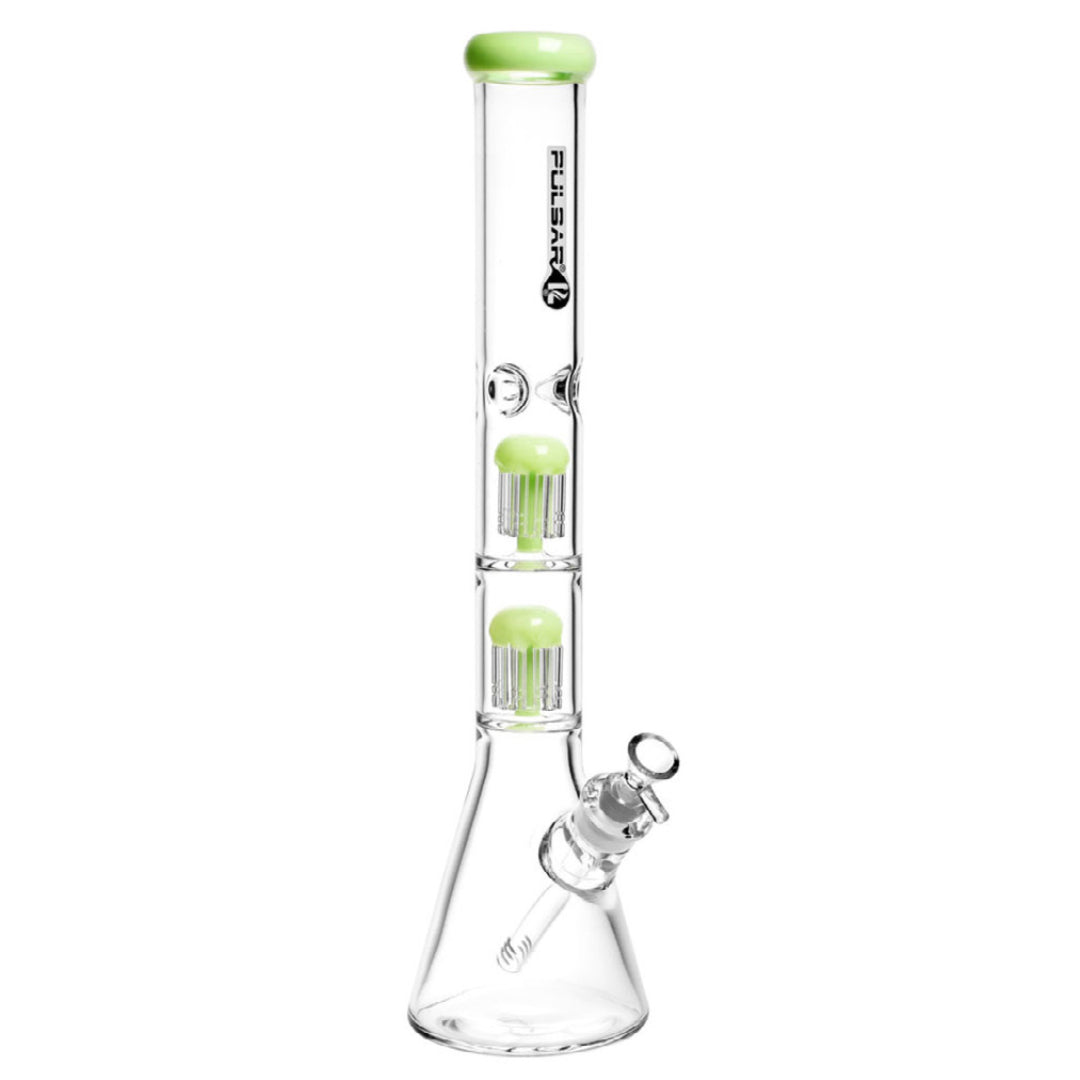 Pulsar 18.5” Dual Jellyfish Perc Water Pipe