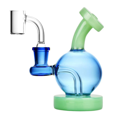 Pulsar Duality Sphere Mini Dab Rig Blue & Green