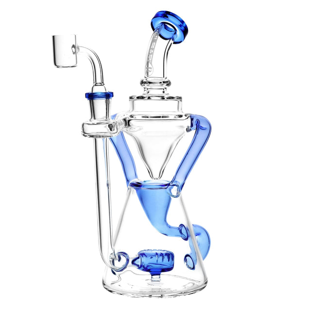 Pulsar Elegance Gravity Recycler Dab Rig Blue