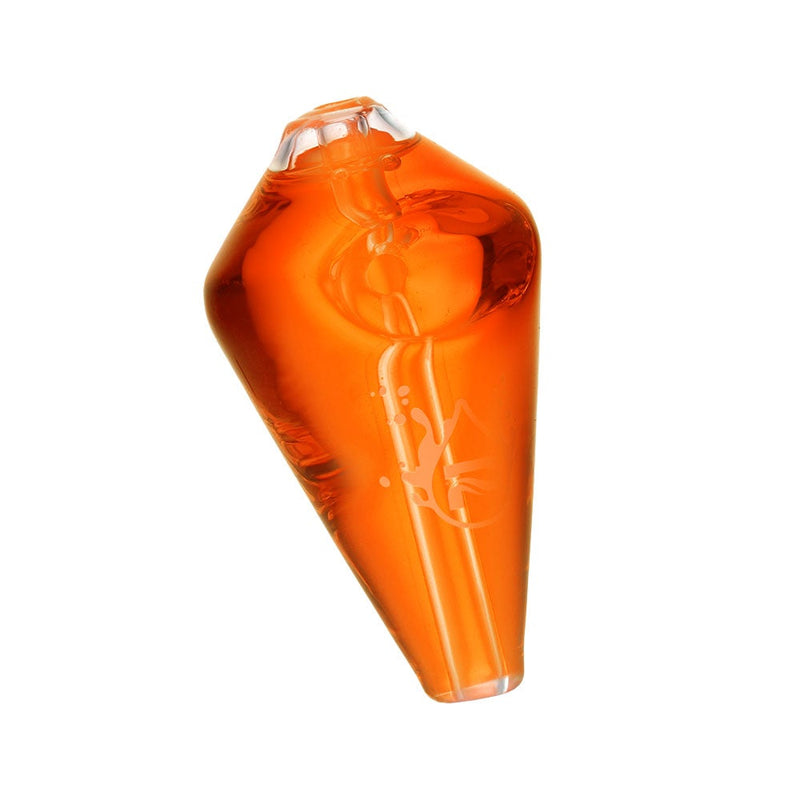 Pulsar Glycerin Freezable Arrowhead Pipe Orange