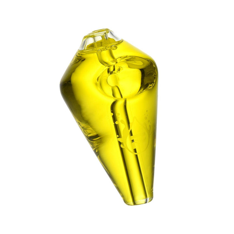 Pulsar Glycerin Freezable Arrowhead Pipe Yellow
