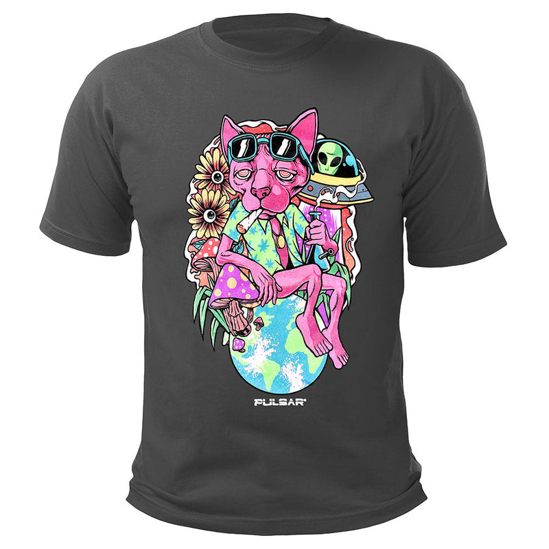 Pulsar Graphic T-Shirt Chill Cat