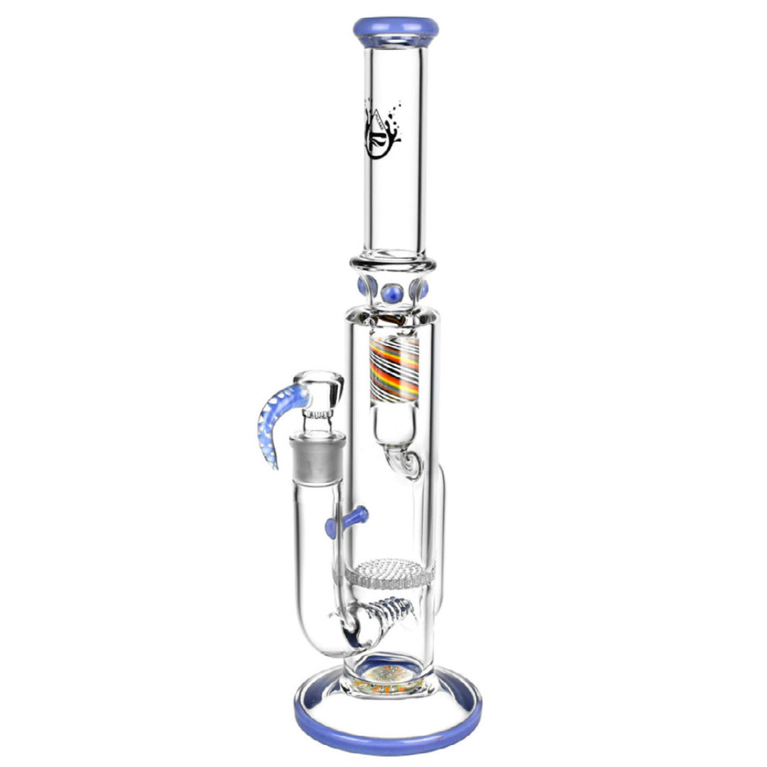 Pulsar 15” Inline Recycler Honeycomb Perc Bong