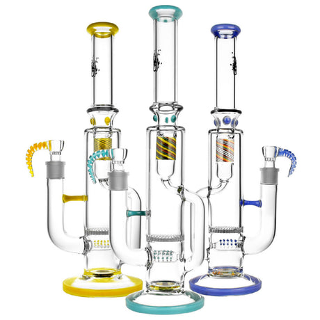 Pulsar 15” Inline Recycler Honeycomb Perc Bong