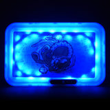 Pulsar LED Rolling Tray Psychedelic Octopus Lights