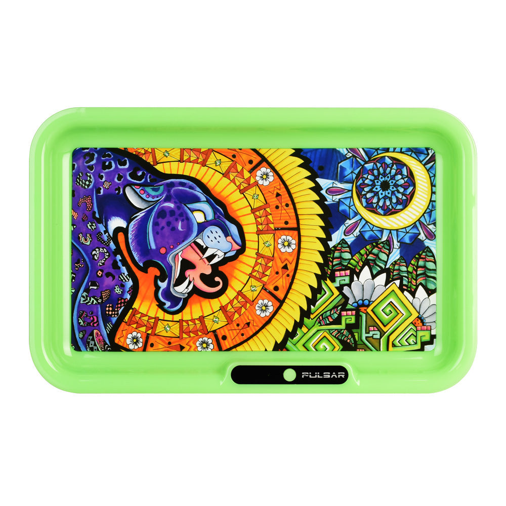 Pulsar LED Rolling Tray Psychedelic Jaguar