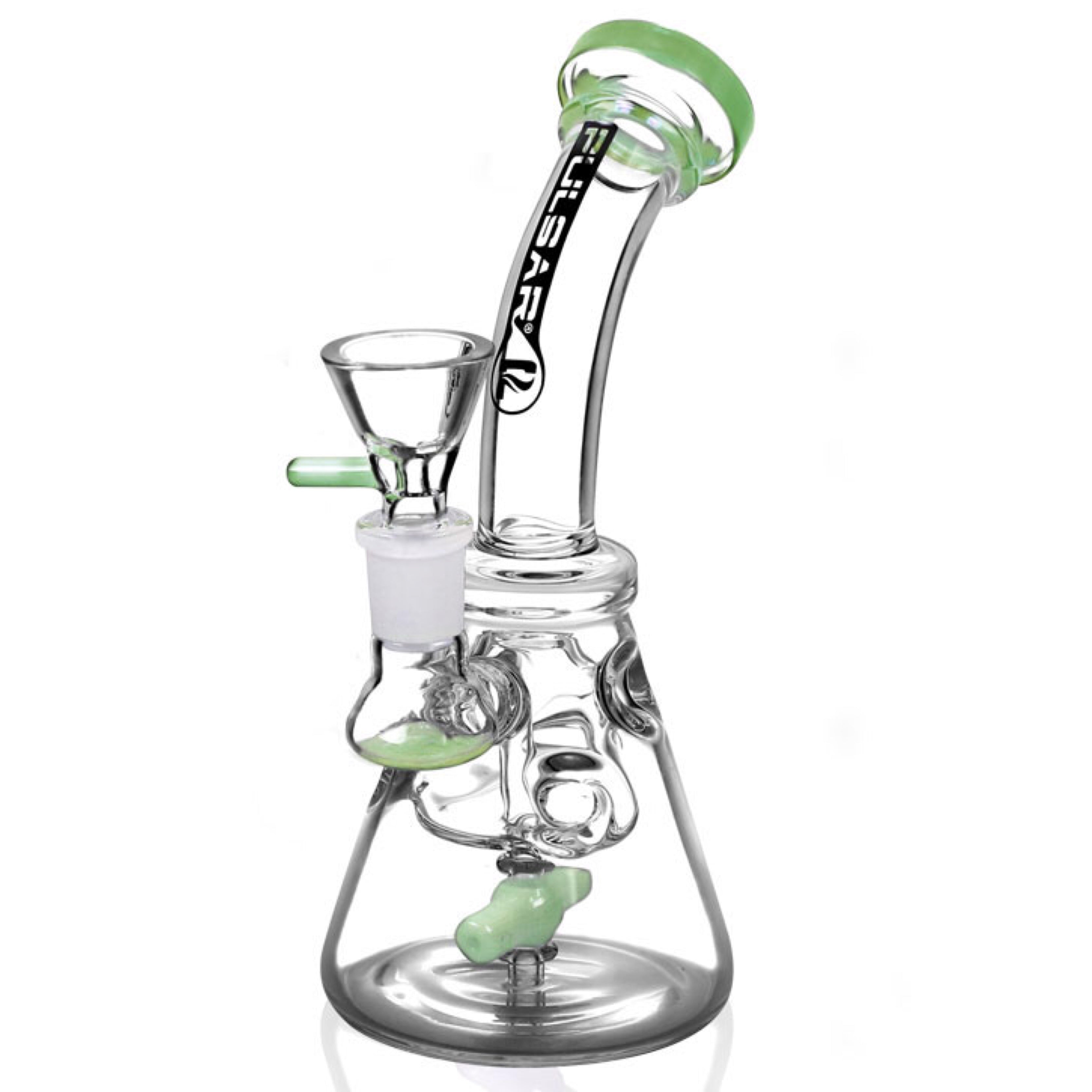 Pulsar 7.5” Propeller Perc Travel Bong – CaliConnected