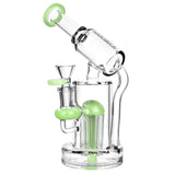 Pulsar Oil Can Recycler Bong Green