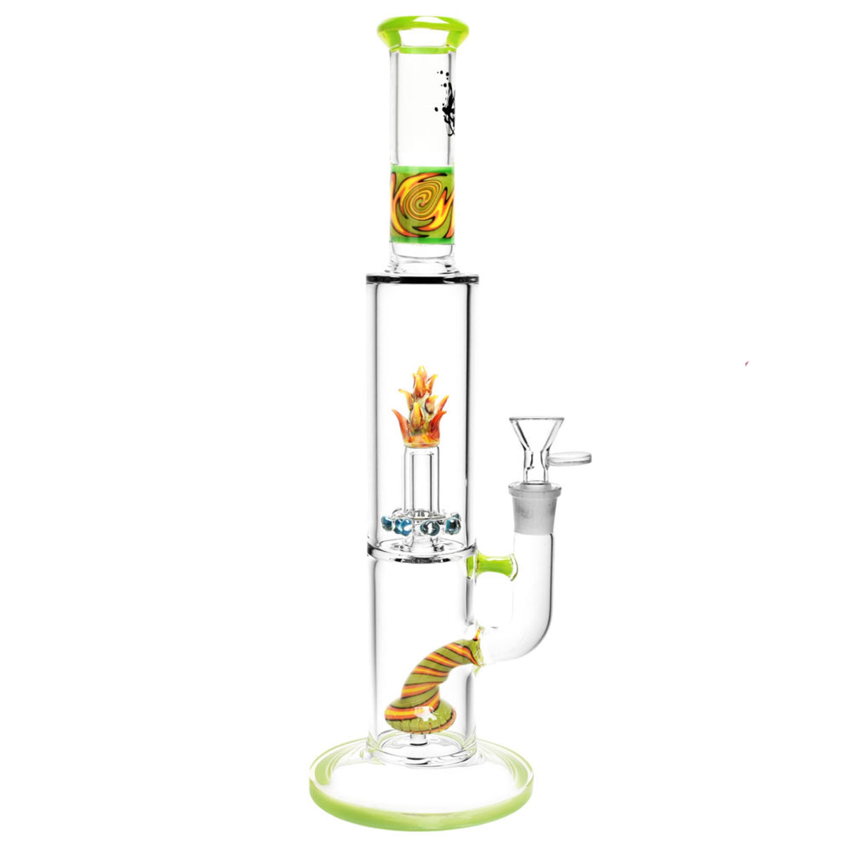 Pulsar 15” Spiral Space Glow Bong