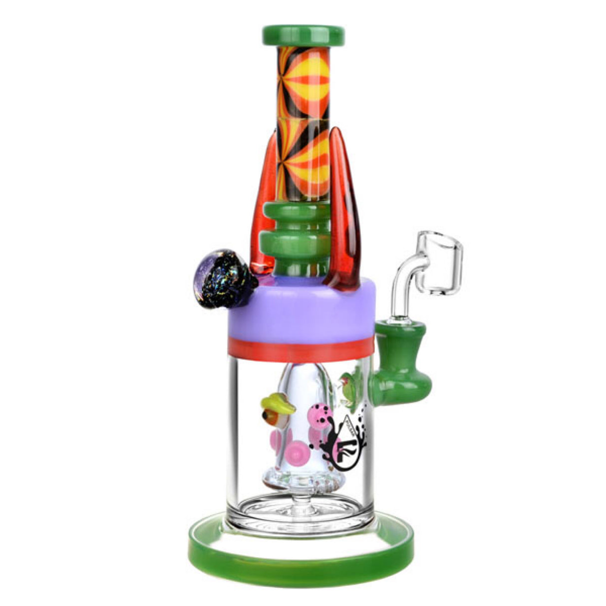 Pulsar 9” Third Eye Deco Oil Rig