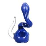 Pulsar Twisted Standup Hand Pipe Blue