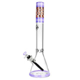 Pulsar Wig-Wag Beaker Bong Purple