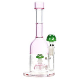 Pulsar Mushroom Perc Bong Pink