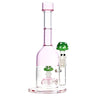 Pulsar Mushroom Perc Bong Pink