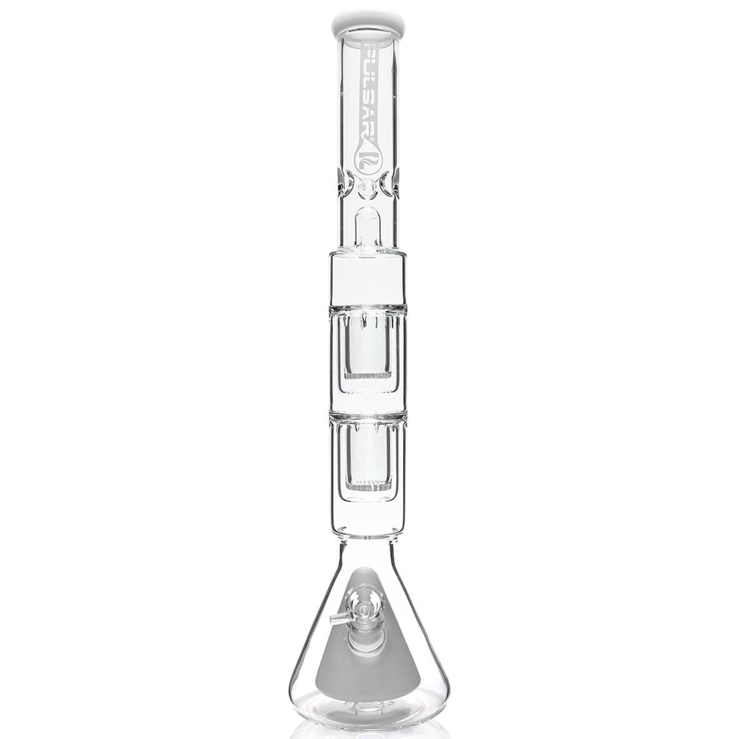 Pulsar 21.5” Quad Perc Beaker Bong