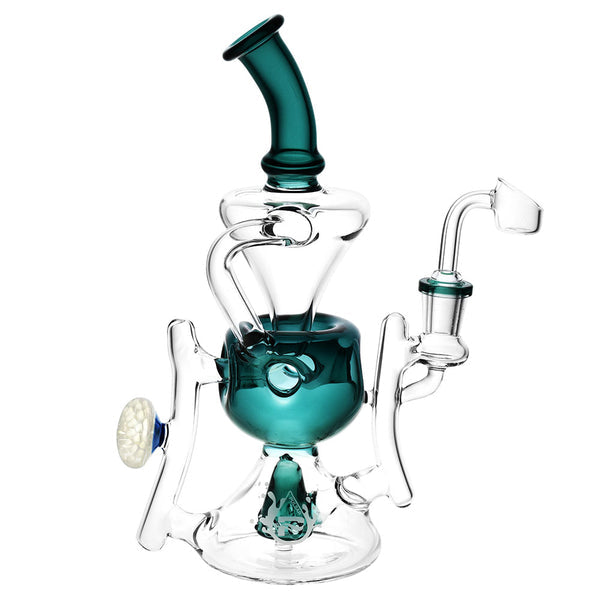 Pulsar 9” Ultra Glass Egg Recycler Dab Rig