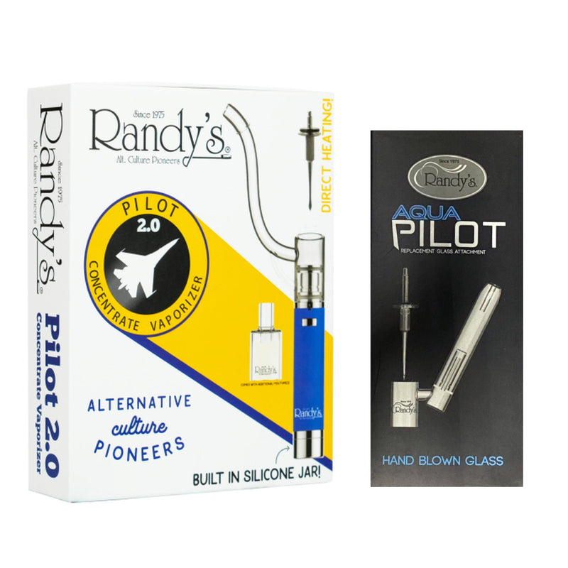 Randy’s Pilot 2.0 Vaporizer +Aqua Pilot Bundle