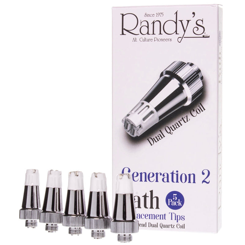 Randy’s Path Gen 2 Dual Quartz Coil Tips 🍯