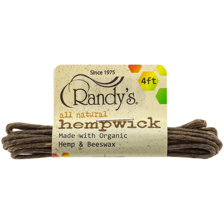 Randy’s All-Natural Hemp Wick - 4 ft Bundle 