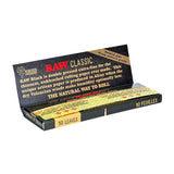 Raw® Classic Black 1.25” Rolling Papers