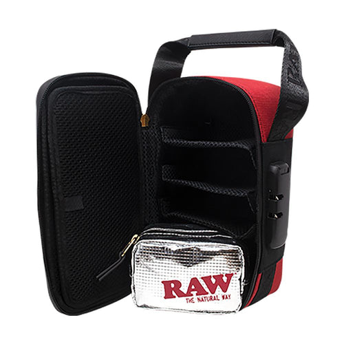Raw® Dank Locker CarryRawl Bag Open