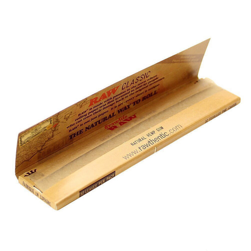 Raw® Classic King Size Slim Rolling Papers