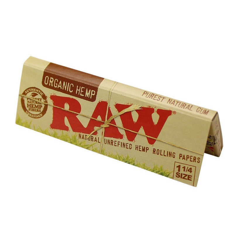 Raw® Organic Hemp 1.25” Rolling Papers