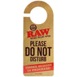 Raw® Rolling Papers "Do Not Disturb" Door Sign 