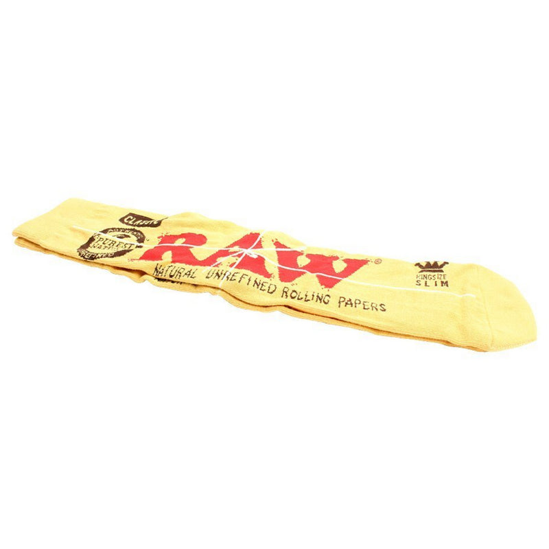 Raw Rolling Papers Socks Brown