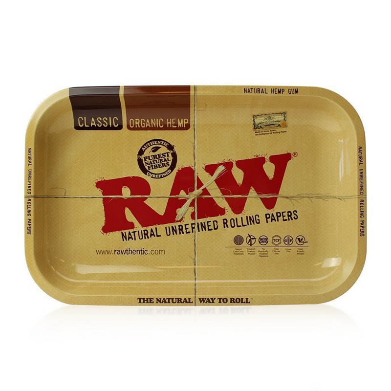 Raw® Small Metal Rolling Tray (11" x 7") 