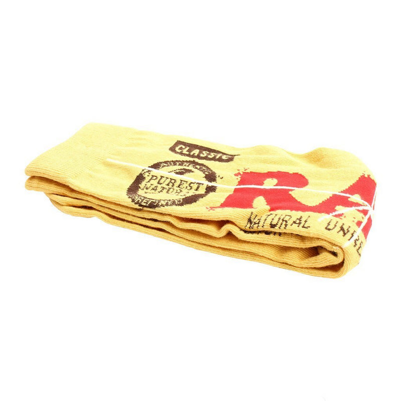 Raw Rolling Papers High Socks Brown