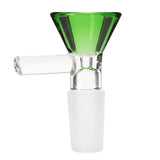 Colored Glass Water Pipe Bowl Piece - 14mm Male