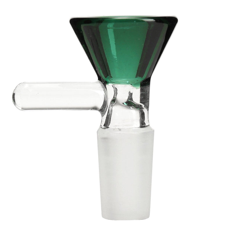 Colored Glass Water Pipe Bowl Piece - 14mm Male