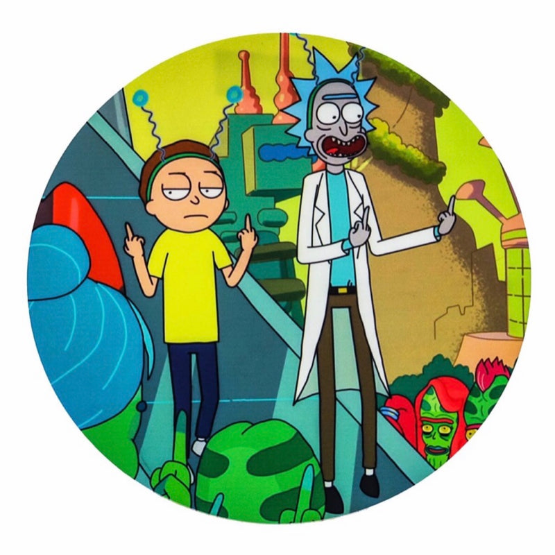 Rick & Morty “Birdies Up” Silicone Dab Mat