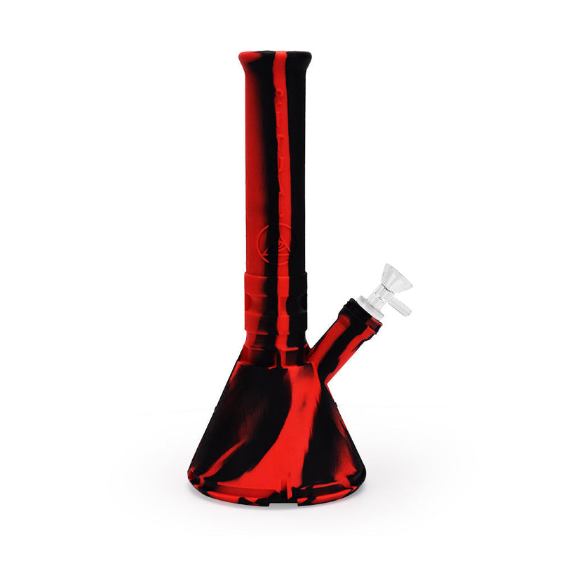Ritual 12'' Deluxe Silicone Modular Beaker Black & Red