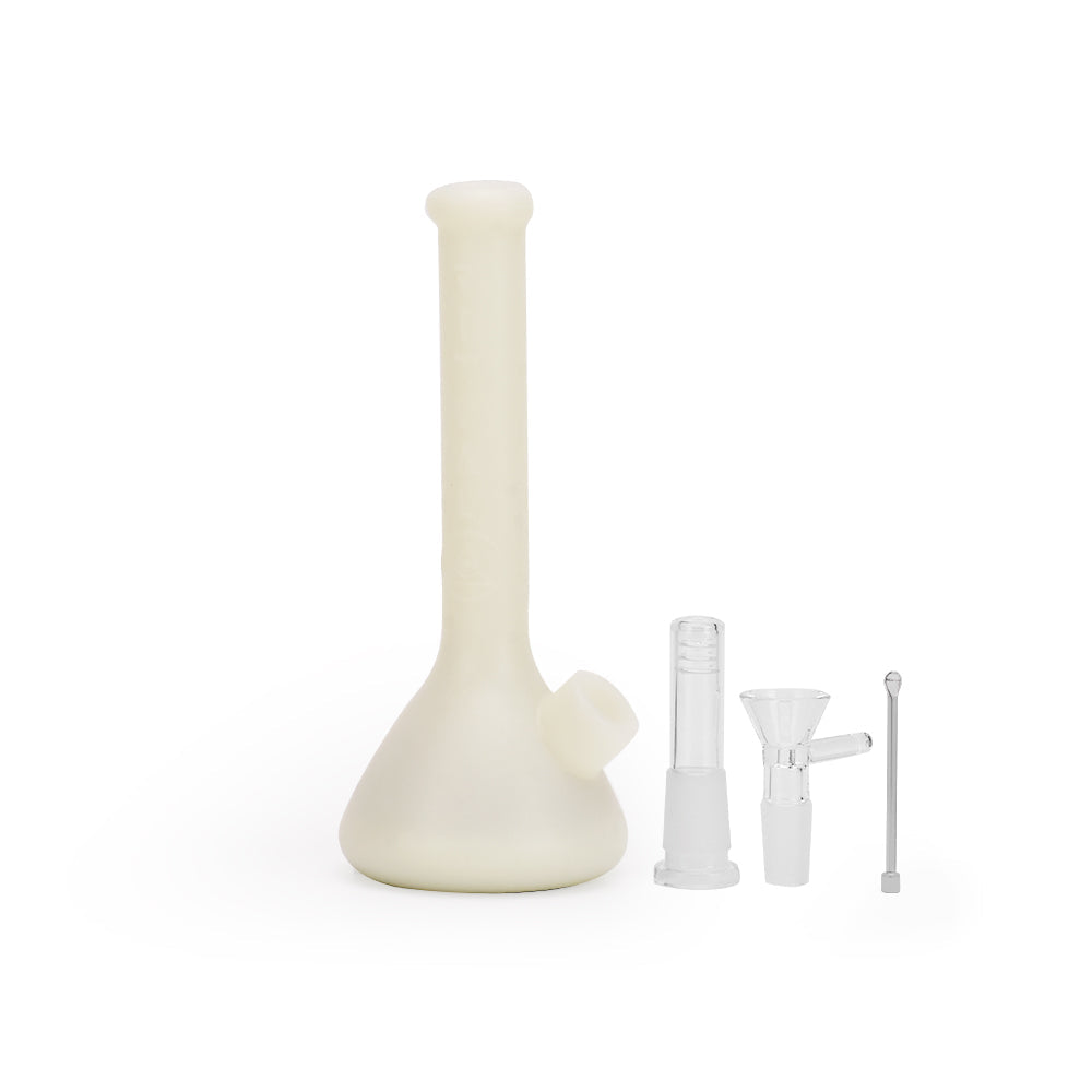 Ritual 7.5'' Deluxe Silicone Mini Beaker UV Titanium White