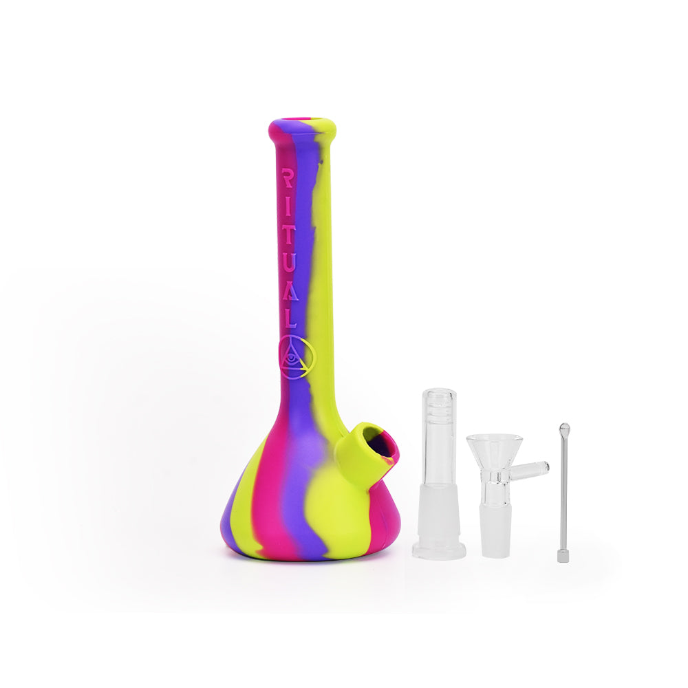 Ritual 7.5'' Deluxe Silicone Mini Beaker Miami Sunset