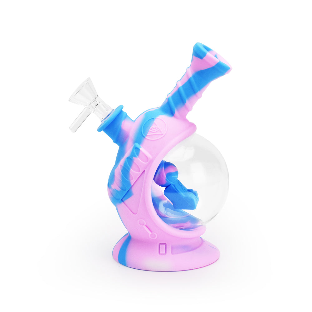 Ritual 7.5'' Silicone Astro Bubbler Cotton Candy