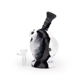 Ritual 7.5'' Silicone Astro Bubbler Black & White Marble