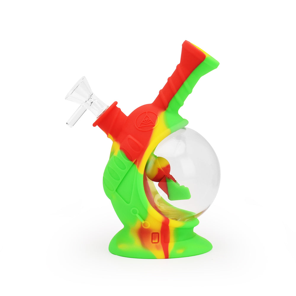 Ritual 7.5'' Silicone Astro Bubbler Rasta