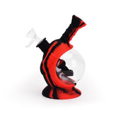 Ritual 7.5'' Silicone Astro Bubbler Black & Red