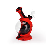 Ritual 7.5'' Silicone Astro Bubbler Black & Red