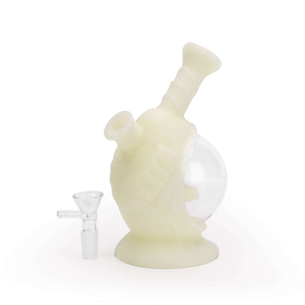 Ritual 7.5'' Silicone Astro Bubbler UV Titanium White