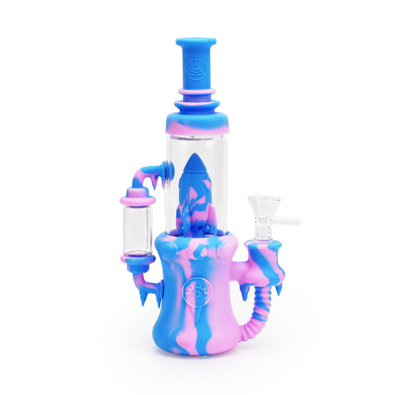Ritual 8.5'' Silicone Rocket Recycler Cotton Candy