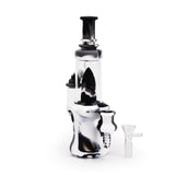 Ritual 8.5'' Silicone Rocket Recycler Black & White